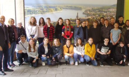 Schülerinnen und Schüler aus Frankreich besuchen Nierstein