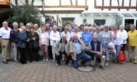 Rentnerclub der Siedler besuchte Bad Bergzabern