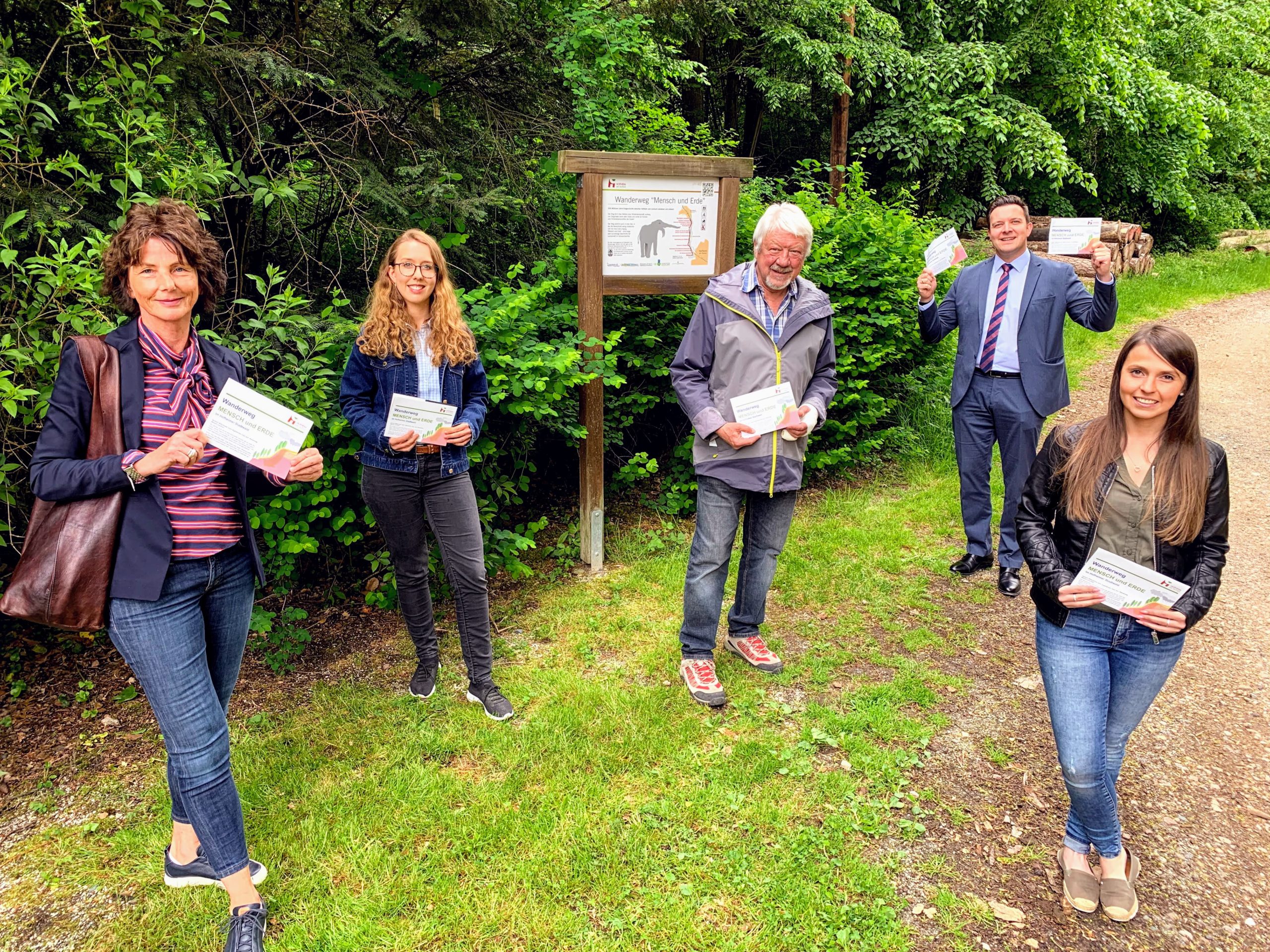 Lehrpfad Mensch und Erde: Jetzt mit Flyer und interaktiver App