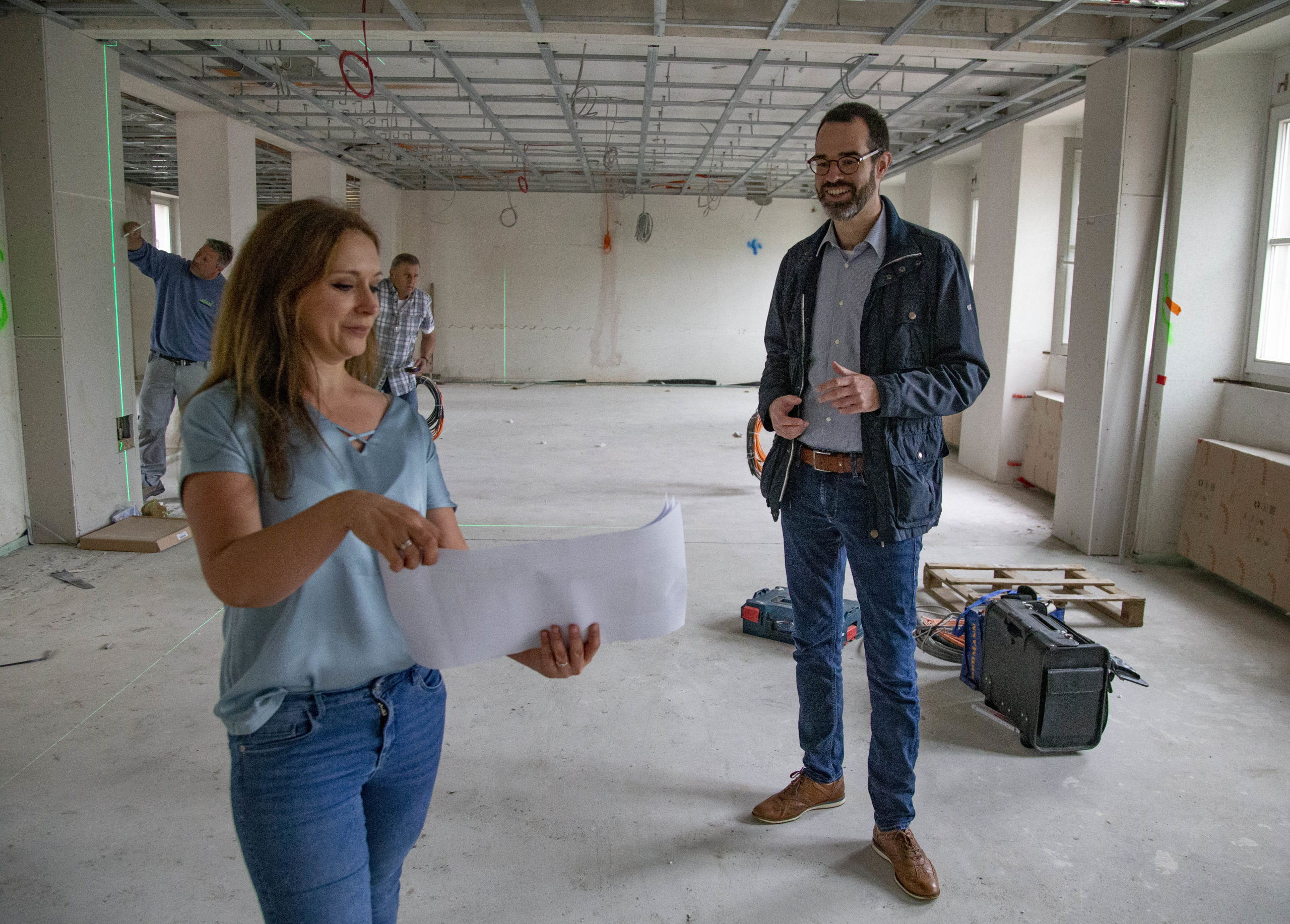 Baustelle Friedrich-Ebert-Schule