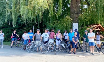 CDU Radtour rund um Flörsheim bei schönstem Sonnenschein