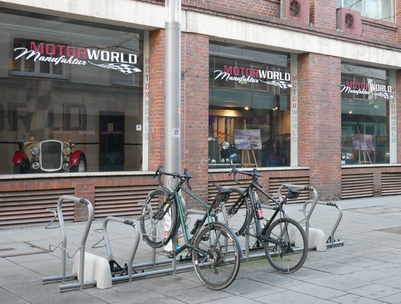Zusätzliche FahrradStellplätze an der Marktstraße