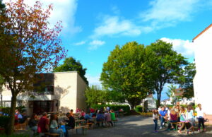 Gesellige Stunden an der frischen Luft