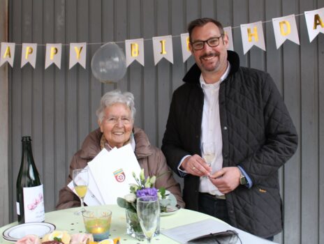 Brigitte Jakobi feierte ihren 90sten Geburtstag