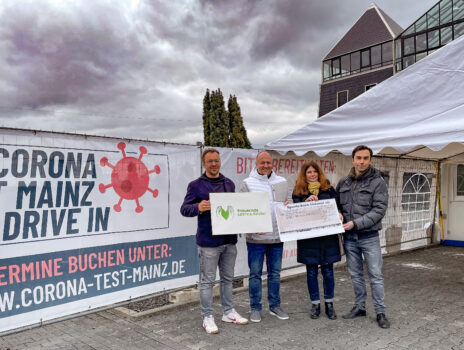 Corona Test Mainz spendet an Trauernde Eltern & Kinder Rhein-Main