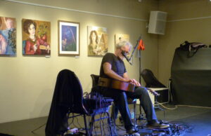 Ein Virtuose an der Gitarre