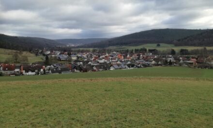 Winterwanderung der SKG Bauschheim zur Burg Breuberg
