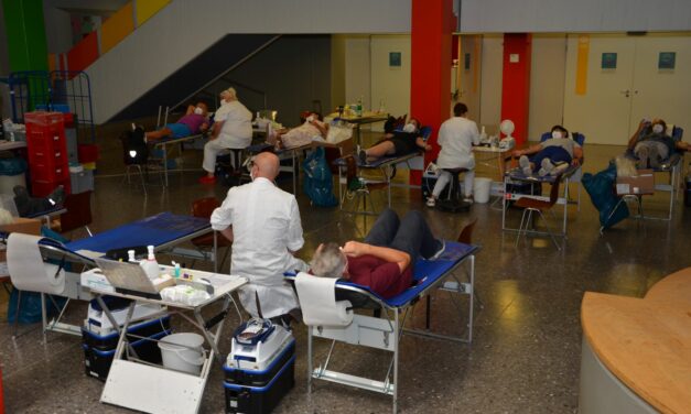 Hoher Andrang – 135 Blutspender wollen ihr Blut zur Verfügung stellen!