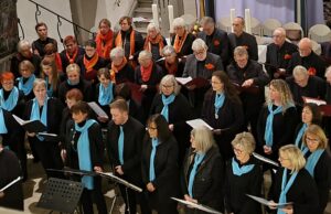 Gelungenes Weihnachtskonzert des GV Germania in der evangelischen Kirche in Bischofsheim am Vorabend des zweiten Advents
