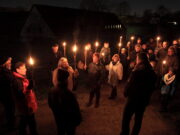 Fackelführungen in der Rüsselsheimer Festung zum Saisonabschluss