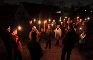 Fackelführungen in der Rüsselsheimer Festung zum Saisonabschluss