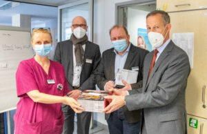 Oberbürgermeister Udo Bausch besucht GPR Klinikum