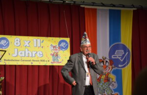 Der BCV der strahlt und lacht – endlich wieder Fassenacht Bodenheimer Carneval-Verein feiert 8 x 11 Jahre mit einem Festakt