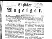 In alten Zeitungen stöbern