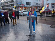 Mit Fahnenhissen närrisches Zeichen gesetzt