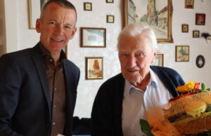 Landrat gratuliert Bruno Schoreit aus Raunheim zum Geburtstag: 101 Jahre: ein außergewöhnliches Alter
