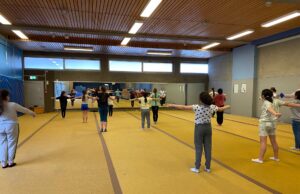 Rund 100 Mädchen haben Sportarten in der Großsporthalle Rüsselsheim getestet