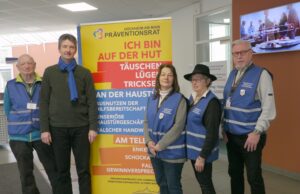 Sicherheitsberatung in der Volksbank