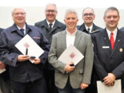 Ehrungsabend für Aktive im Katastrophenschutz im Büchner-Saal: Landrat dankt für Engagement