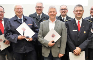 Ehrungsabend für Aktive im Katastrophenschutz im Büchner-Saal: Landrat dankt für Engagement