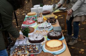 Kuchenverkauf der Kita Pusteblume