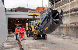 Sanierungsarbeiten in der Stadtunterführung gehen weiter