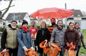 Sozialdemokraten säubern ihren Stadtteil