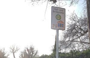 Testlauf Kiss & Ride – eine Hol- und Bringzone für die Weinbergschule