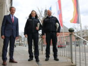 Neue Schutzleute vor Ort mit Antrittsbesuch