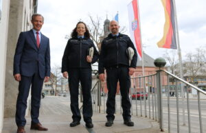 Neue Schutzleute vor Ort mit Antrittsbesuch