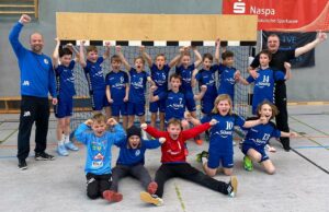 Revanche geglückt E-Jugend gewinnt gegen TV Erbenheim und beendet die Runde auf dem 3. Platz