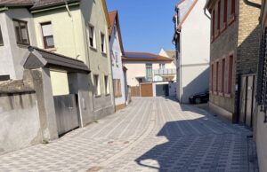 Ein verkehrspolitisches großes Konzept wird realisiert Zwerchgasse und Mainzer-Pfort-Straße