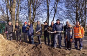 Die Erweiterung des Nieder-Olmer Friedhofs hat begonnen