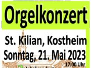 3 Jahrhunderte, 4 Hände, 4 Füße Orgelkonzert in St. Kilian, Kostheim