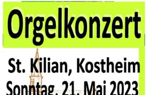 3 Jahrhunderte, 4 Hände, 4 Füße Orgelkonzert in St. Kilian, Kostheim