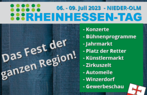 Der RHEINHESSEN-TAG in Nieder-Olm Viele Highlights auf drei Bühnen