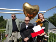 100 Jahre und ein freundliches Lächeln Jubilar Hermann Schmitt aus HaMü feierte einen besonderen runden Geburtstag