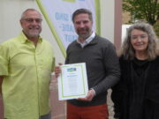 Fairer Feiertag in Bischofsheim In Bischofsheim konnte die erneute Zertifizierung als Fairtrade-Gemeinde gefeiert werden.