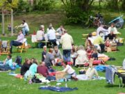 Gemütlichkeit und Weingenießen – beide Dinge gehören zusammen Event Bodenheimer Weinpicknick im Park
