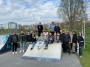 Erweiterung der Skateanlage auf Lakis Freizeitanlage Neues Skateelement einsatzbereit