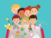 Vorlesestunde in der Bücherei