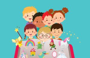 Vorlesen und basteln in der Stadtbücherei