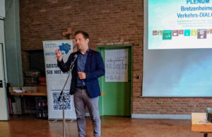 Bretzenheimer sammeln Ideen für eine neue verkehrsberuhigte Ortsmitte Lösungen für eine Mobilitätskonzept in der verkehrsberuhigten Zone vorgestellt