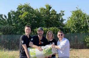 Rasen für den THOMAS MORE Kultur.Garten