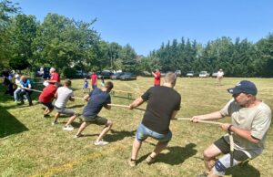 Gute Stimmung, gutes Essen und ein langes Seil