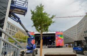 Endspurt für das multimediale Erlebnis Letzte Vorbereitungen für das SWR Sommerfestival laufen