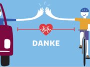 Landeskampagne „Mit Abstand sicher unterwegs“