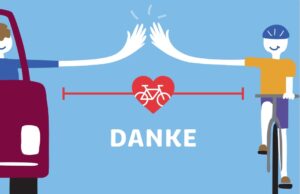 Landeskampagne „Mit Abstand sicher unterwegs“