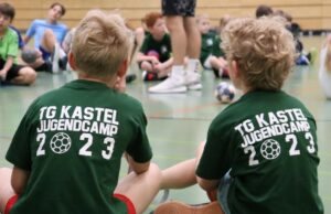 3 Tage Jugendcamp bei der TG Kastel waren ein voller Erfolg!
