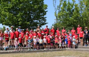 Das Deutsche Sportabzeichen lockte Sportfest des TV Finthen auf der Bezirkssportanlage